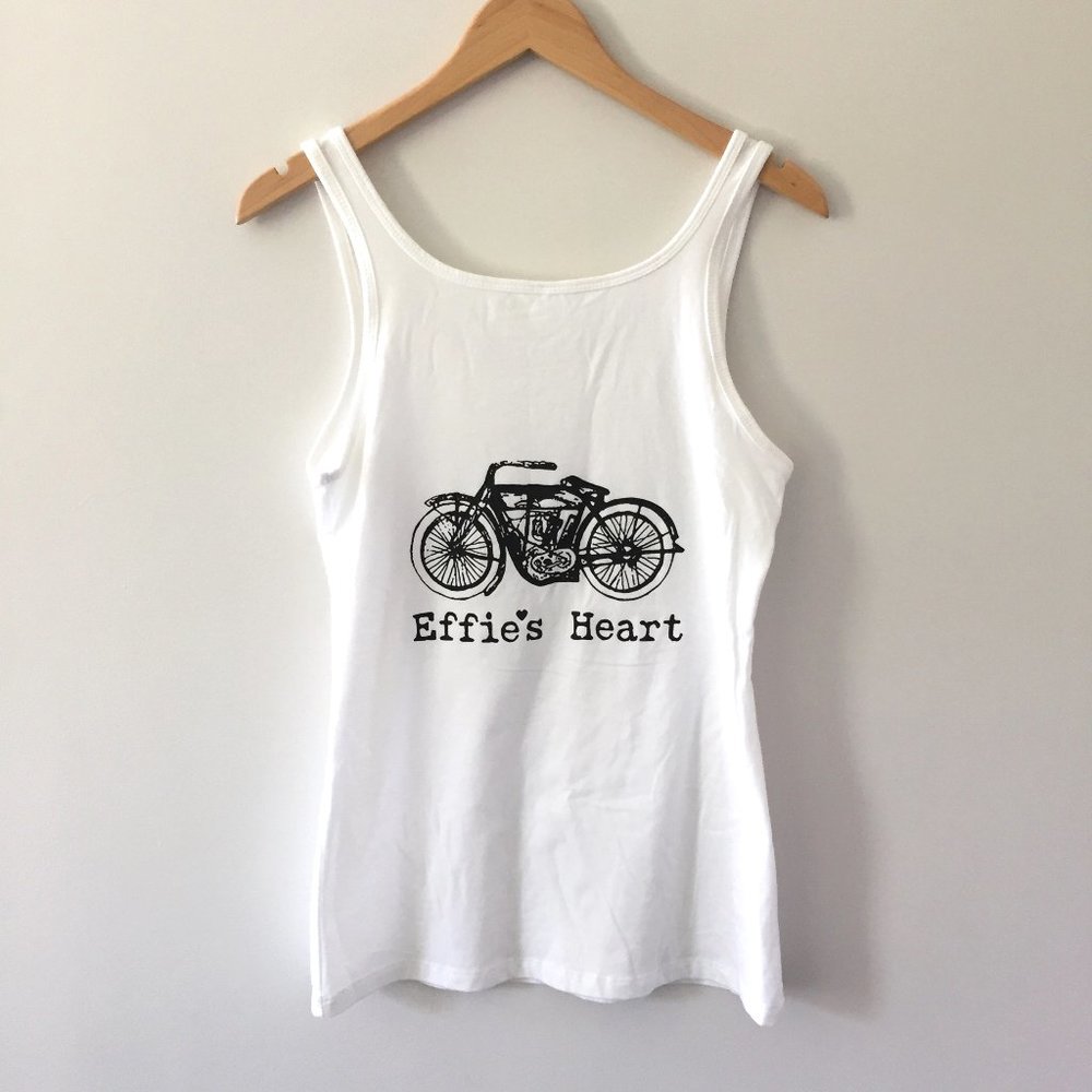 Effie's Heart Motorcycle Tank Top NWOT Med - Large